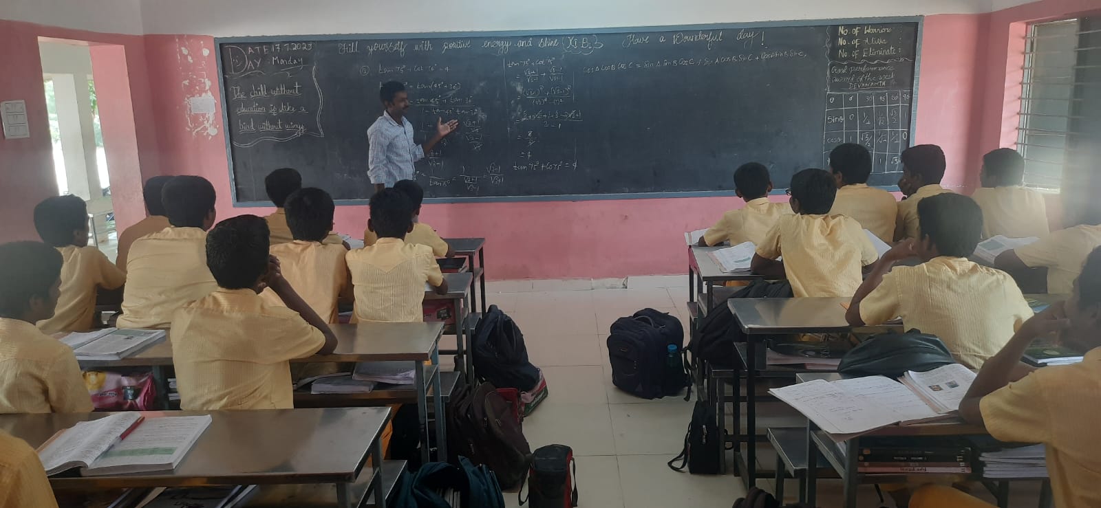 Higher secondary students